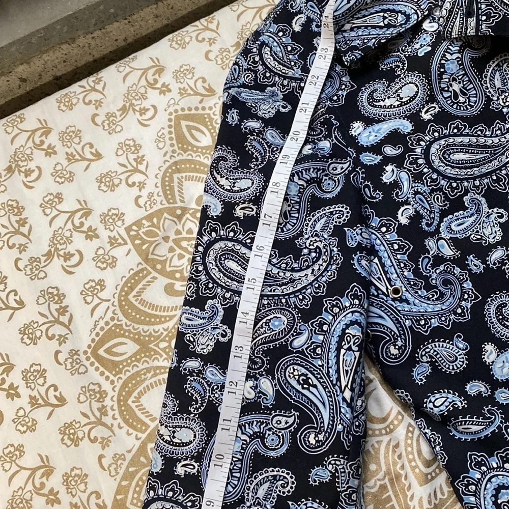 Michael Kors Paisley Knee Length Coat 🧥